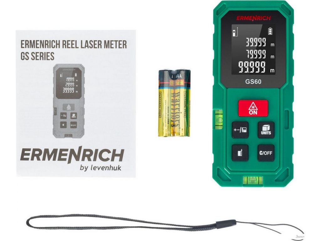 Лазерный дальномер Ermenrich Reel GS60 83084