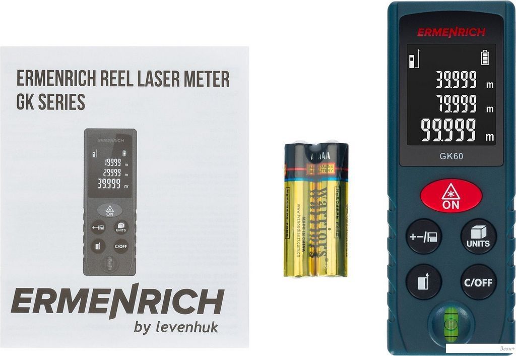 Лазерный дальномер Ermenrich Reel GK60 83080