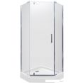 Душевой уголок Triton Дека 100x100 (хром, с поддоном)