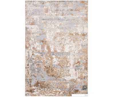 Ковер для жилой комнаты Radjab Carpet Бьянка Прямоугольник D056A 7667RK-B (1.6x3, Cream Shirink/Vizon Fdy)
