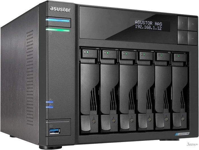 Сетевой накопитель ASUSTOR Lockerstor 6 Gen2 AS6706T