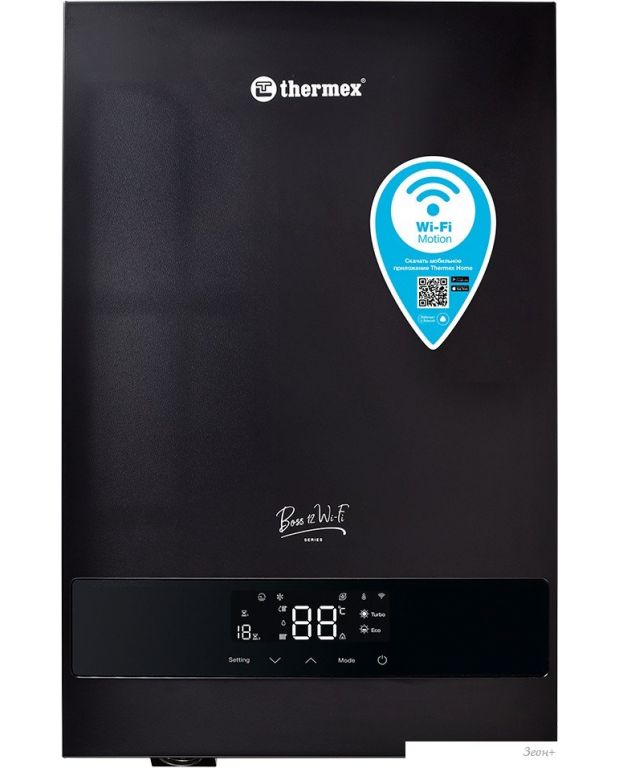 Отопительный котел Thermex Boss 12 Wi-Fi (черный)