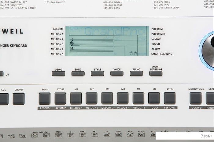 Синтезатор Kurzweil KP110 (белый)