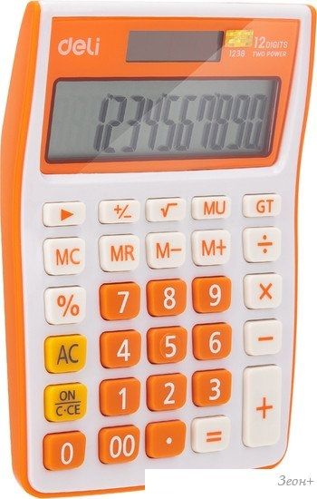 Бухгалтерский калькулятор Deli E1238/OR