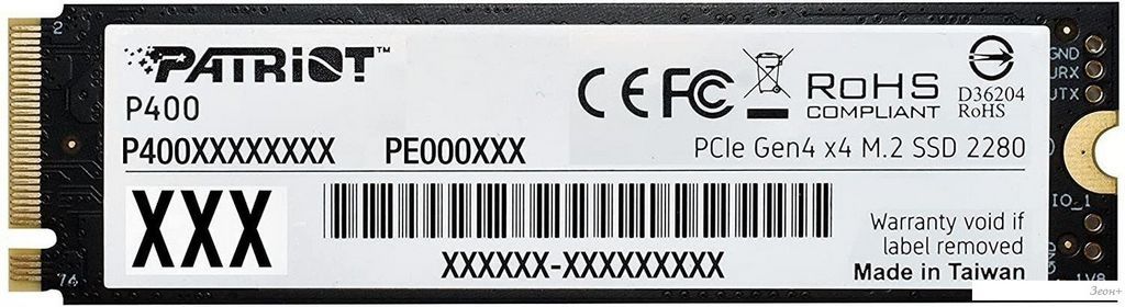 SSD Patriot P400 4TB P400P4TBM28H