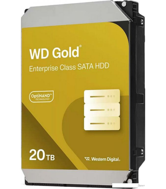 Жесткий диск WD Gold 20TB WD202KRYZ