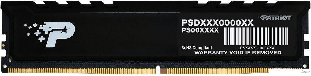 Оперативная память Patriot Signature Premium Line 24ГБ DDR5 5600 МГц PSP524G560081H1