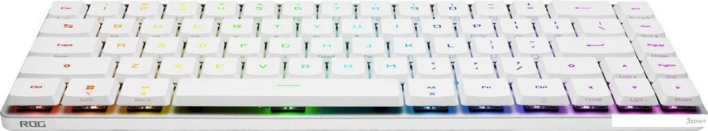 Клавиатура ASUS ROG Falchion Moonlight White (ASUS RX Low Profile Red)
