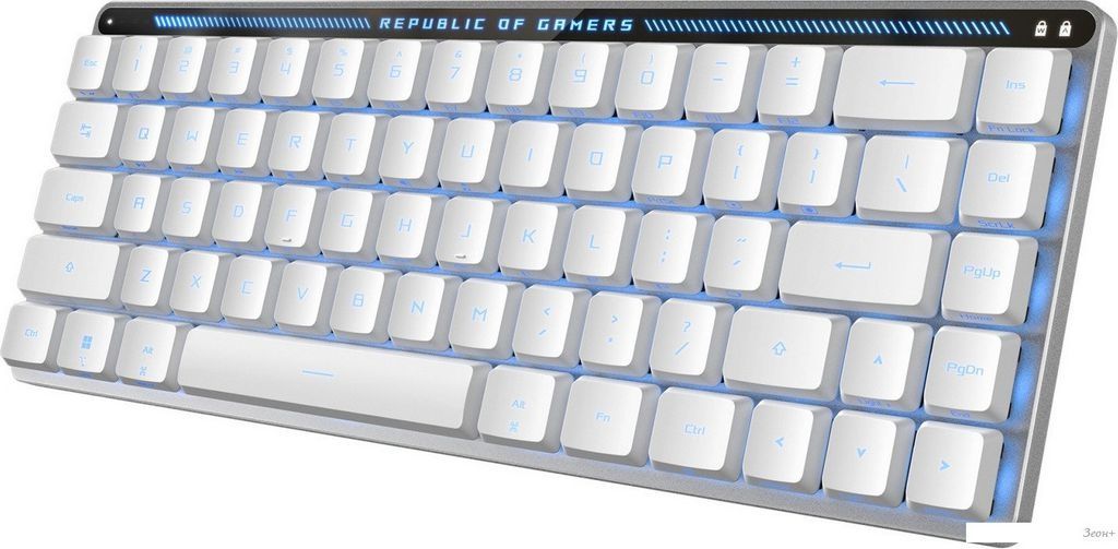 Клавиатура ASUS ROG Falchion Moonlight White (ASUS RX Low Profile Red)