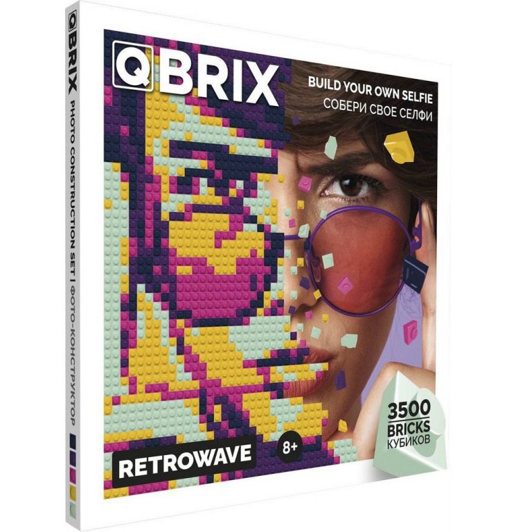 Фотоконструктор QBRIX Retrowave 50004 (3500 эл)