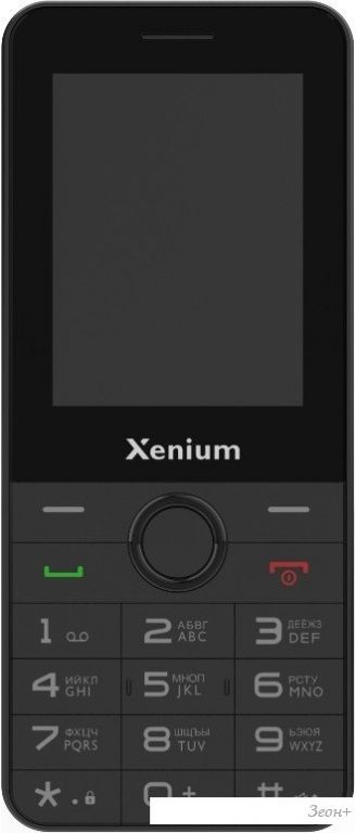 Кнопочный телефон Xenium X240 (черный)
