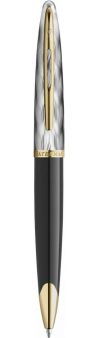  . Waterman Reflections of Paris Carene DeLuxe (2200946) Black GT M . . ..