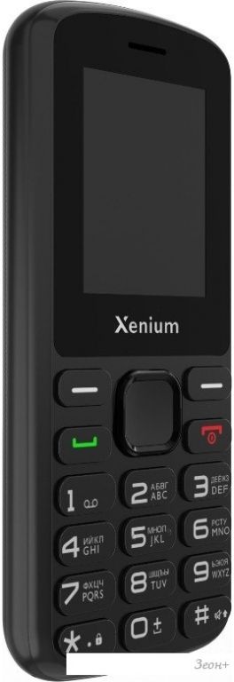 Кнопочный телефон Xenium X170 (черный)