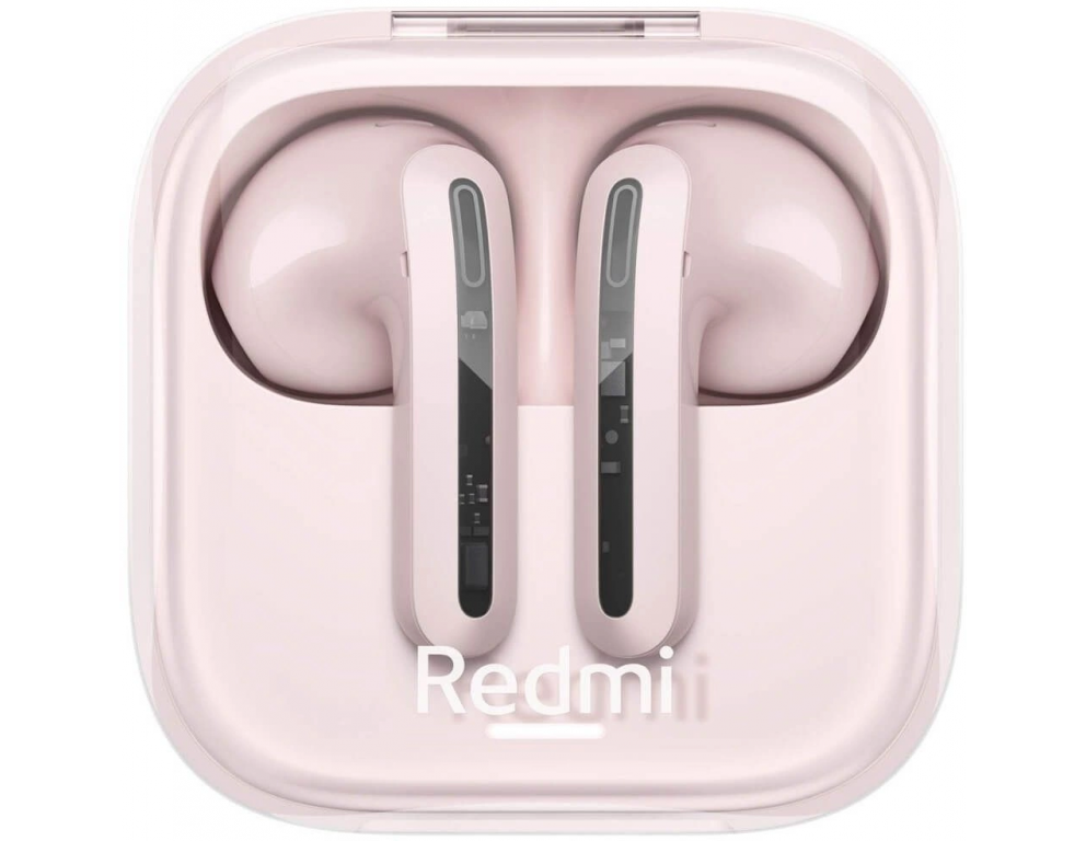 Наушники Xiaomi Redmi Buds 6 Active M2344E1 (розовый, международная версия) BHR8395GL