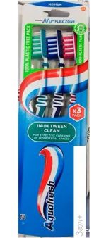    Aquafresh In-Between Clean  (3 )