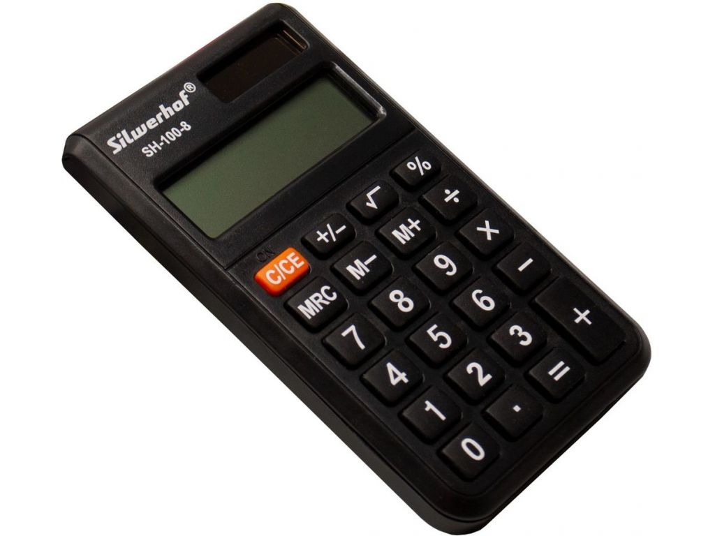 Калькулятор Silwerhof SH-100-8