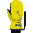   Reusch Kids Mitten Safety 6285405-2305 (- 3, Yellow/Dress Blue)