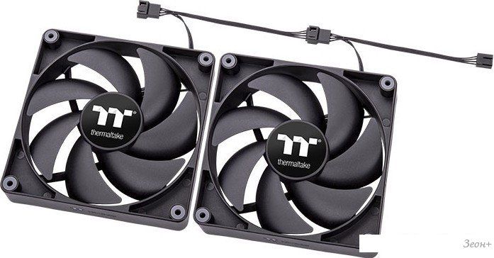 Вентилятор для корпуса Thermaltake CT120 2-Fan Pack CL-F147-PL12BL-A