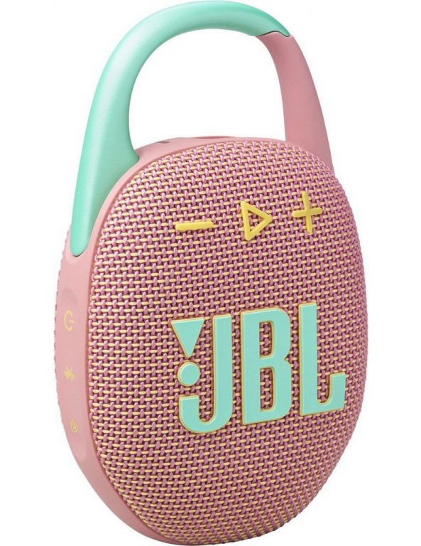 Беспроводная колонка JBL Clip 5 (розовый)