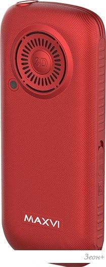Мобильный телефон Maxvi B21ds (красный)