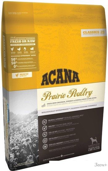 Корм для собак Acana Poultry 11.4 кг