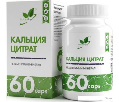 ,  NaturalSupp   (Calcium Citrate), 60 