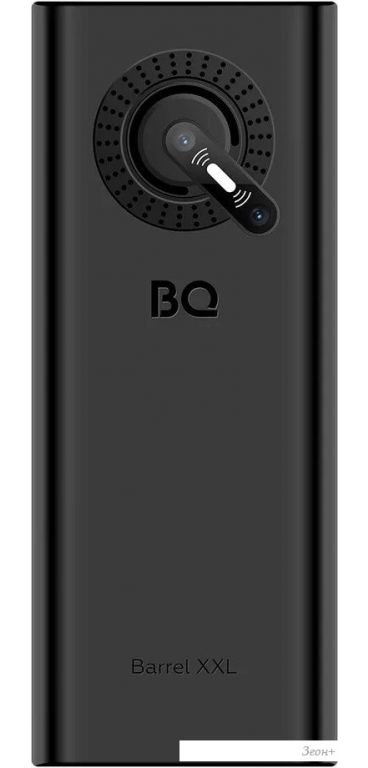 Кнопочный телефон BQ BQ-3598 Barrel XXL (черный/серебристый)