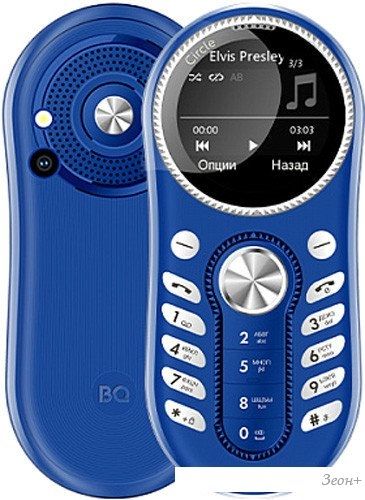 Кнопочный телефон BQ BQ-1416 Circle (синий)