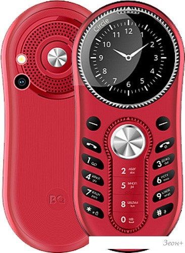 Кнопочный телефон BQ BQ-1416 Circle (красный)