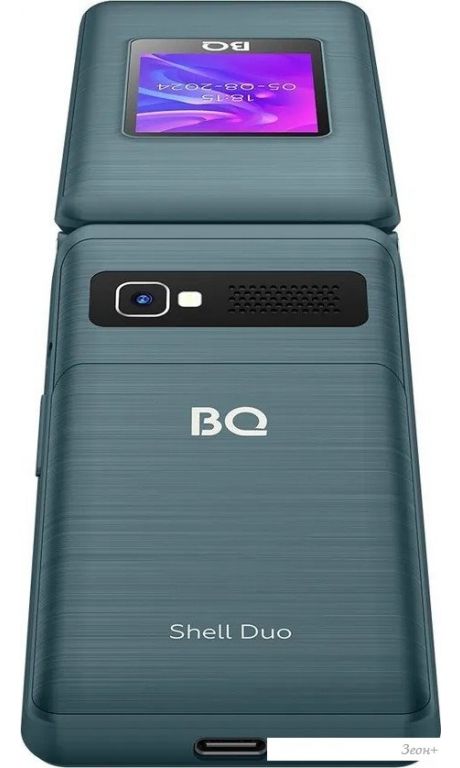 Кнопочный телефон BQ BQ-2412 Shell Duo (бирюзовый)