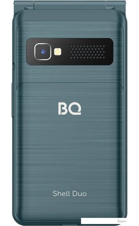 Кнопочный телефон BQ BQ-2412 Shell Duo (бирюзовый)