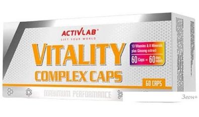 ,  Activlab Vitality Complex, 60 .