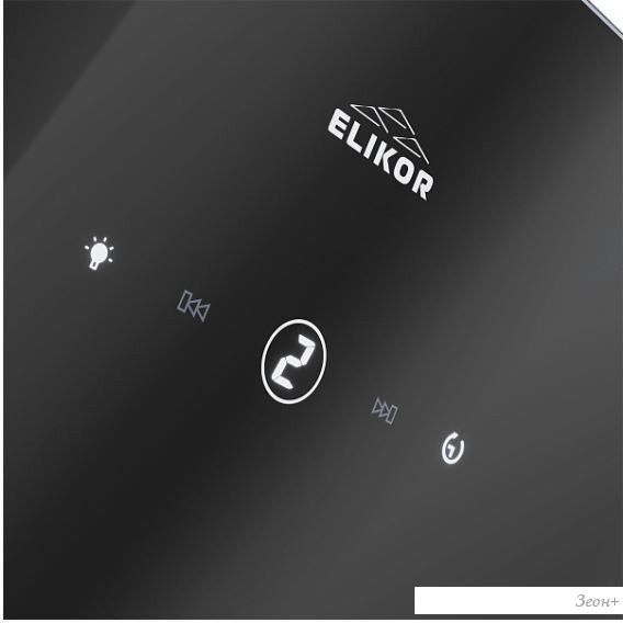 Кухонная вытяжка Elikor Rise BK50 (черный)
