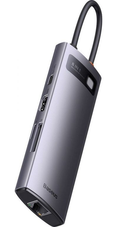 USB-хаб Baseus Metal Gleam Series 4-Port USB-A Hub WKWG070013