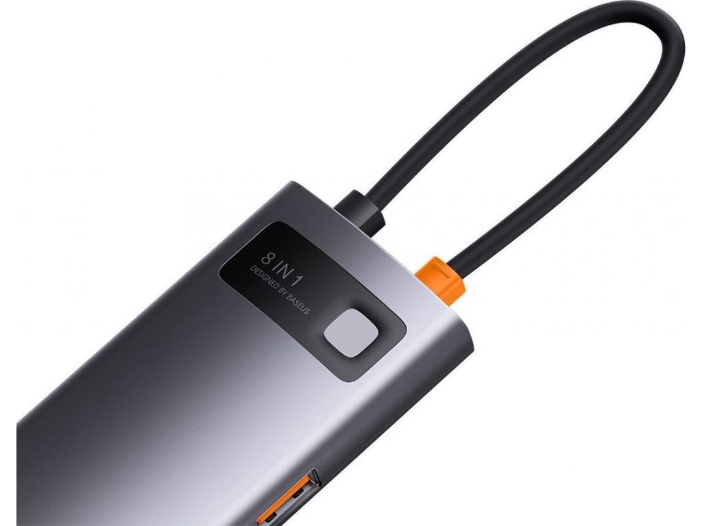 USB-хаб Baseus Metal Gleam Series 4-Port USB-A Hub WKWG070013