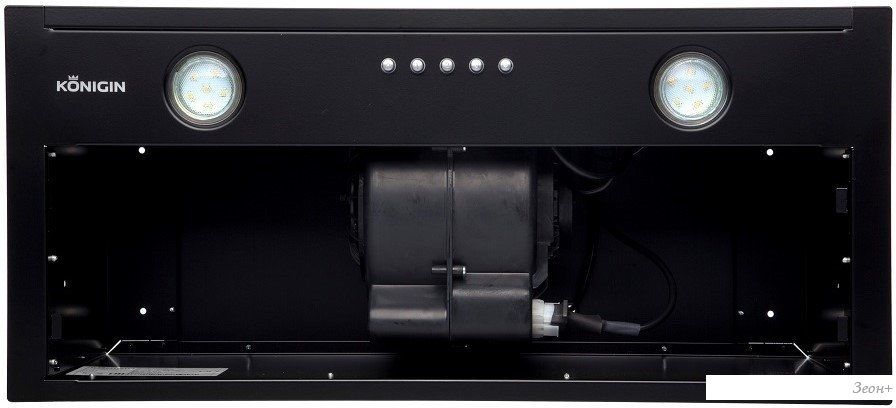 Кухонная вытяжка Konigin Flatbox Full 50 (черный)