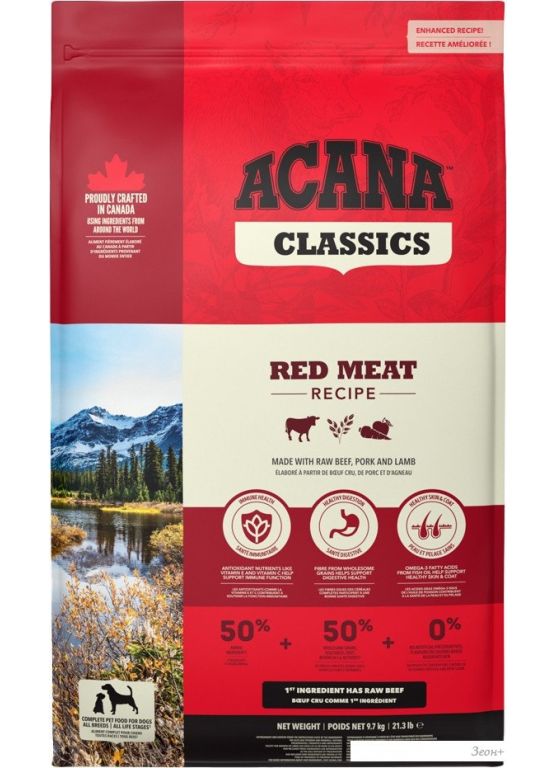 Сухой корм для собак Acana Red Meat (говядина) 14.5 кг