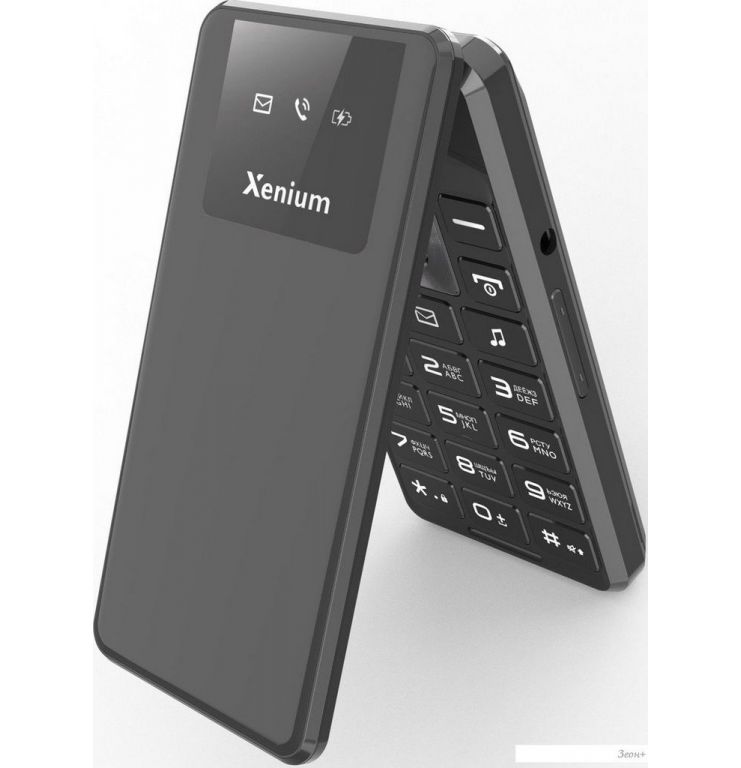 Кнопочный телефон Xenium X600 (темно-серый)