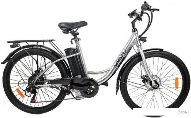 Электровелосипед MYATU Ancheer C0126 (серебристый)