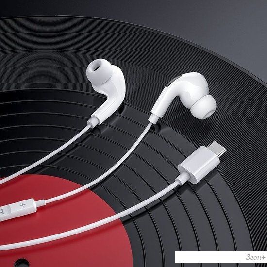 Наушники Hoco M83 USB Type-C (белый)