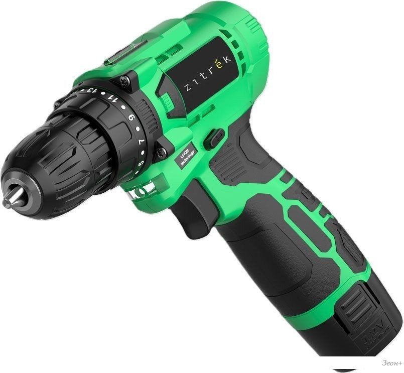 Дрель-шуруповерт Zitrek Green Li Plus 083-1021 (с 1-им АКБ)