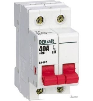 Выключатель нагрузки DEKraft 17002DEK 1Р 32А ВН-102