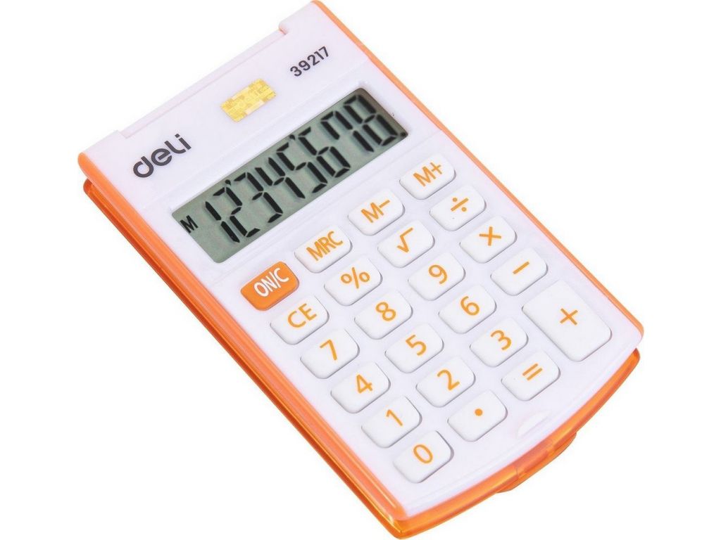 Калькулятор Deli E39217/OR