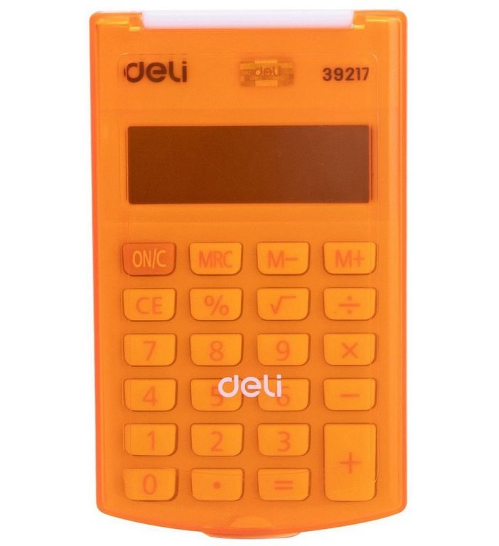 Калькулятор Deli E39217/OR