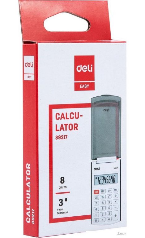 Калькулятор Deli E39217/OR
