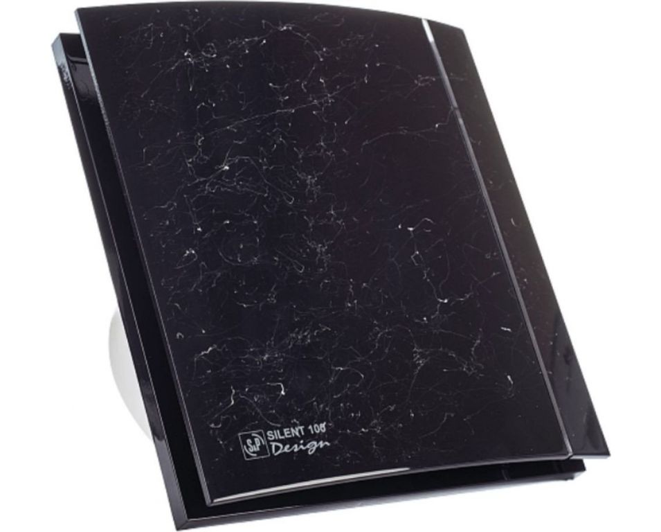 Осевой вентилятор Soler&Palau Silent-100 CHZ Marble Black Design 5210402300-434900