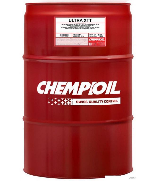 Моторное масло Chempioil Ultra XTT 5W-40 60л