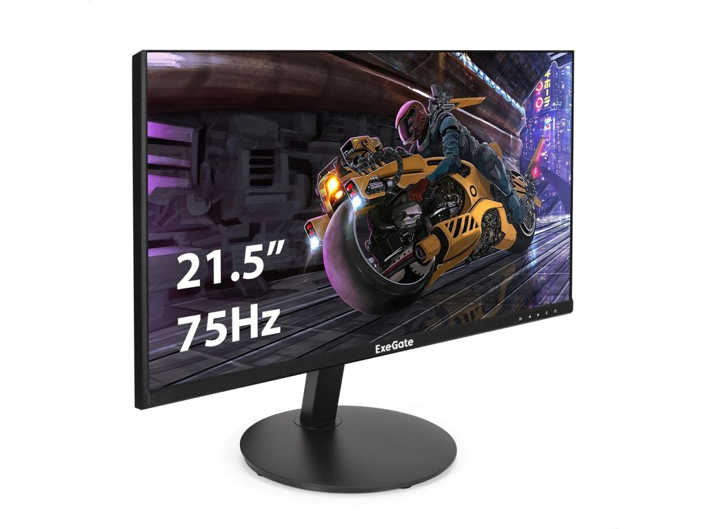 Монитор безрамочный с аудио 21.5" ExeGate SmartView EP2207A EX295590RUS