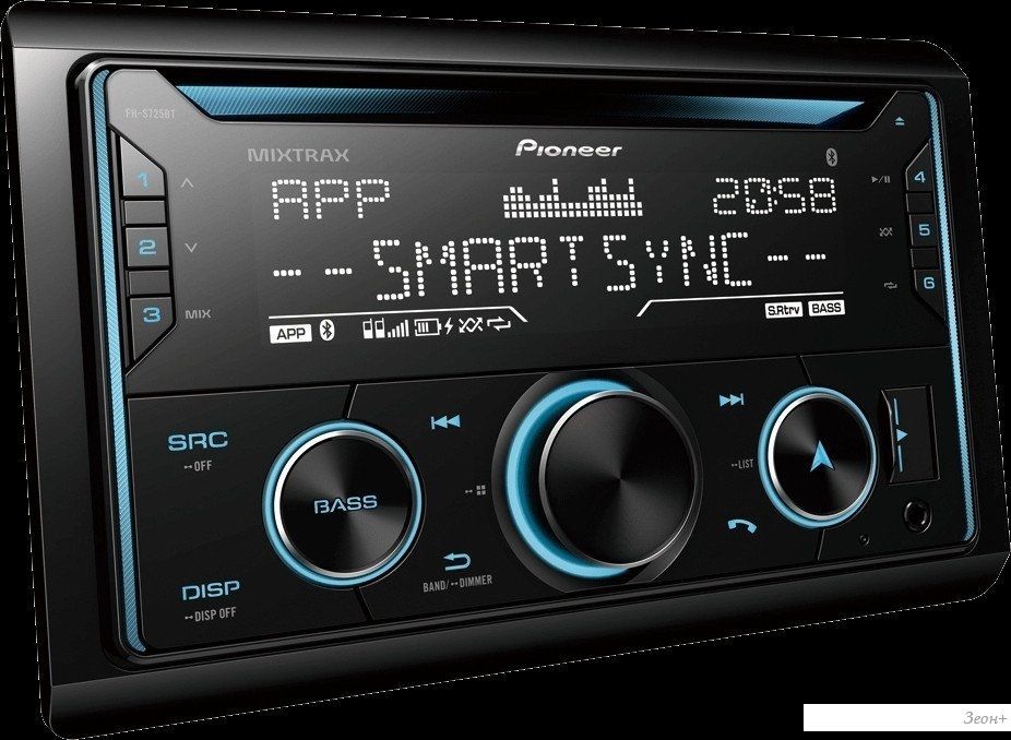 USB-магнитола Pioneer FH-S725BT