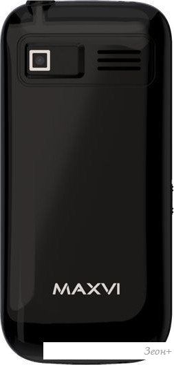 Кнопочный телефон Maxvi B6ds up (черный)